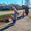 Весенний субботник  прошел  и  в  Ивановском  детском  саду 